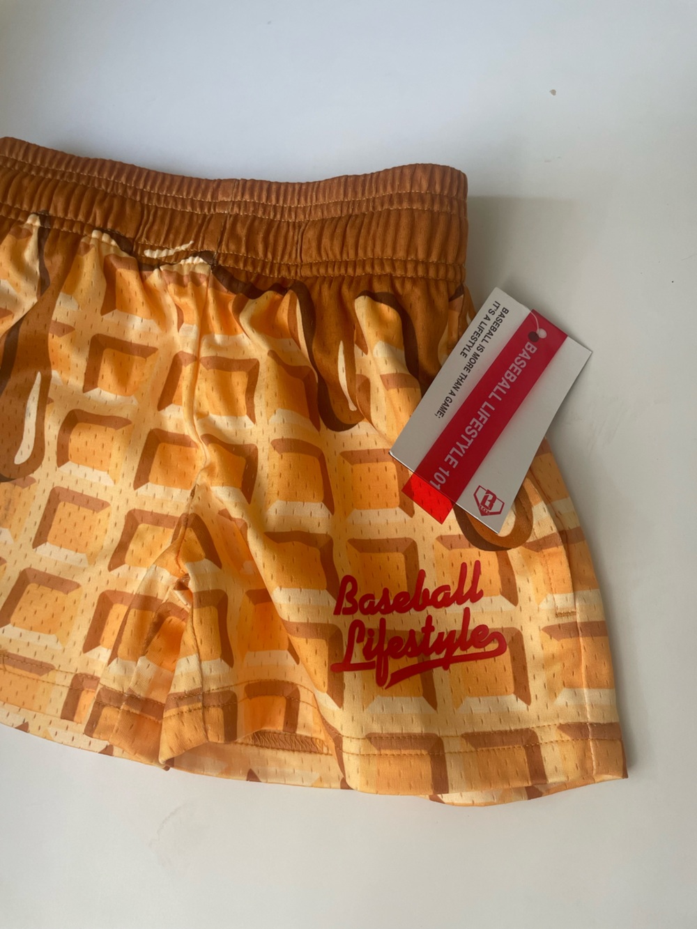 NEW SOLD OUT Baseball lifestyle 101 batter up waffle shorts size XXS - Picture 2 of 6